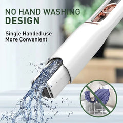 Portable Mini Squeeze Mop – Foldable Sponge Cleaner for Car, Kitchen & Windows, Self-Squeeze Cleaning Mop