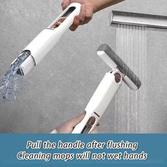 Portable Mini Squeeze Mop – Foldable Sponge Cleaner for Car, Kitchen & Windows, Self-Squeeze Cleaning Mop