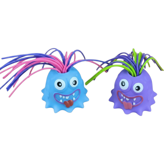Pulling Hair Sound Monster Toy for Kids – Funny Interactive Scream Monster Toy for Boys & Girls