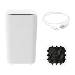 Royal Bin Smart Self-Sealing Automatic Trash Can – Touchless Motion Sensor Waste Bin with Self-Sealing Lid