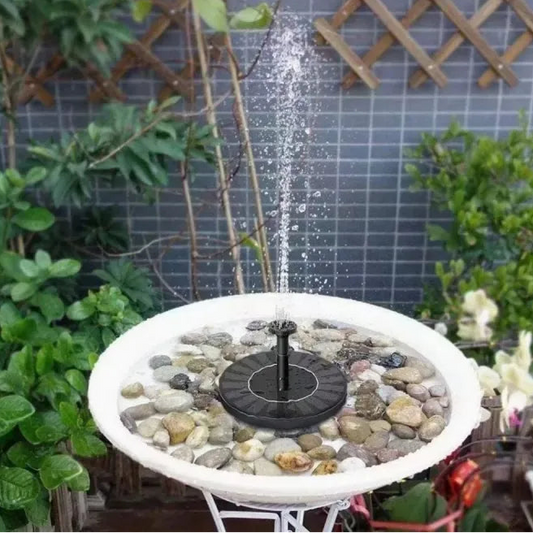Outdoor Solar Fountain Pump – Floating Water Fountain for Baby Bath - alternate view