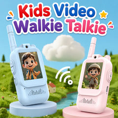 2-Piece Rechargeable Kids Video Walkie Talkie Set K300