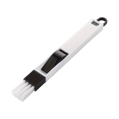 Window Groove Cleaning Brush with Dustpan – Crevice & Air Conditioner Track Cleaning Tool