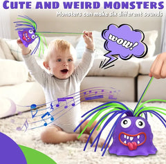 Pulling Hair Sound Monster Toy for Kids – Funny Interactive Scream Monster Toy for Boys & Girls