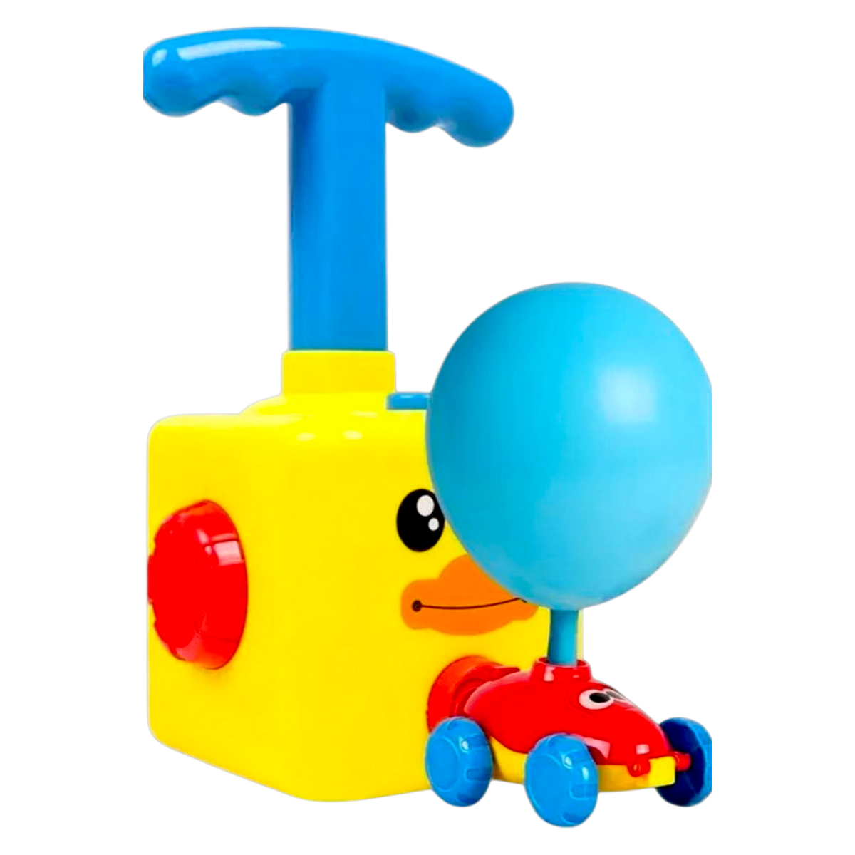 Balloon Powered Pumping Car Toy Set for Toddlers