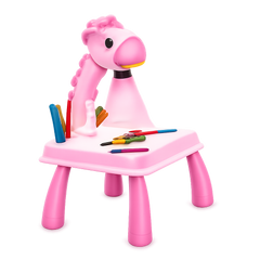 Kids Projection Drawing Board – LED Projector Painting & Writing Table