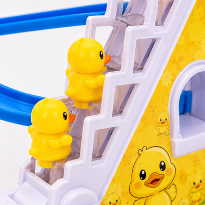 Watch ducks climb