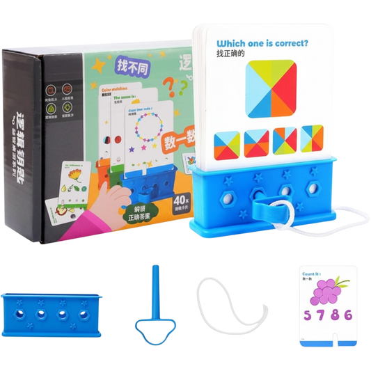 Brain Teaser Logic Game – Educational Puzzle & Critical Thinking Game for Kids