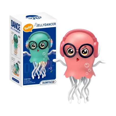 Dancing Jellyfish Toy for Kids – Musical Electric Twist Toy with LED Lights for Boys & Girls