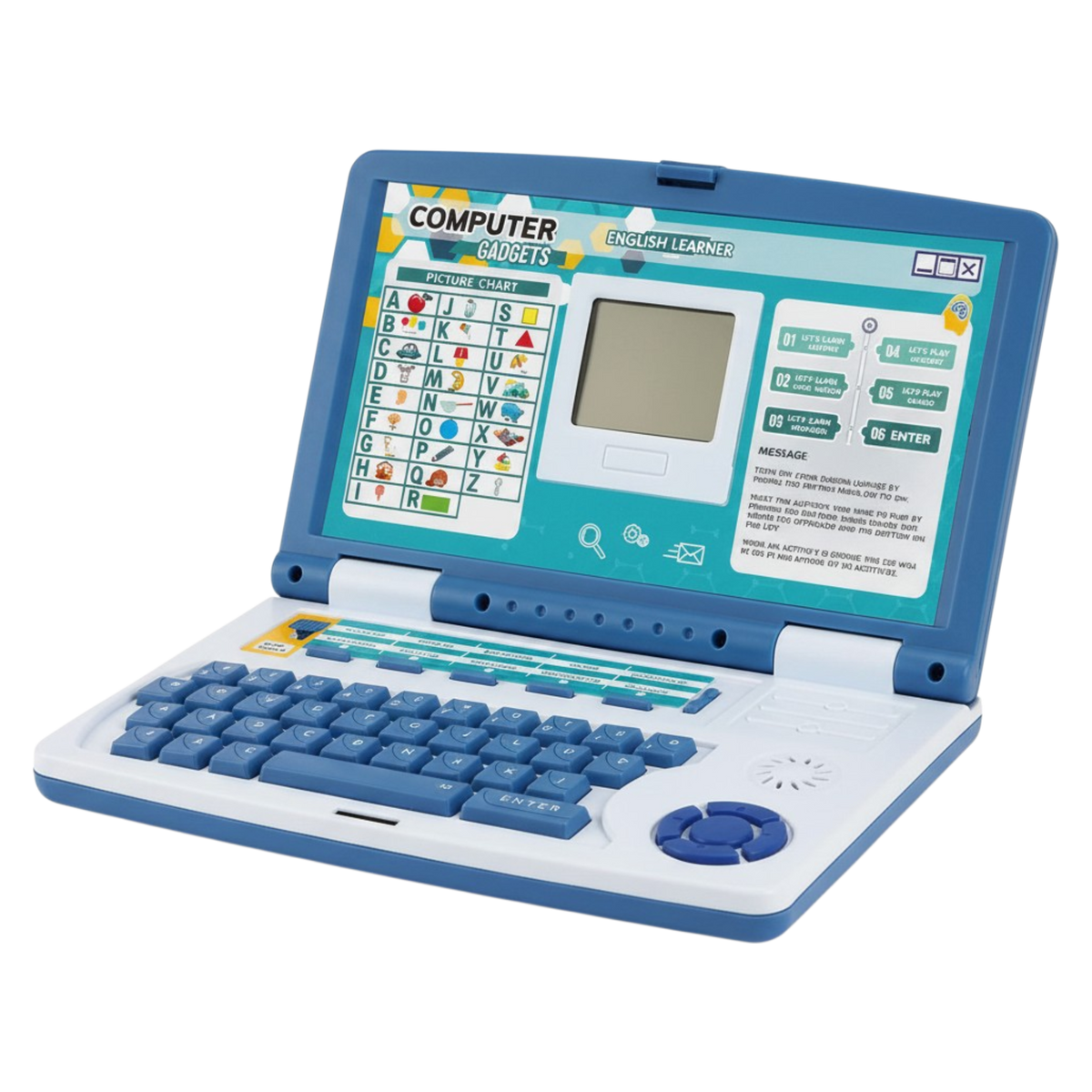 Kids Educational Laptop Toy – Early Learning Computer with Sounds, Interactive Games & Learning Activities