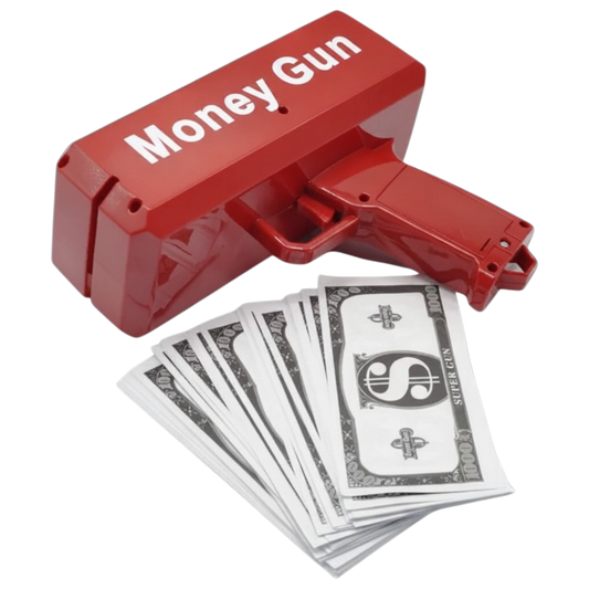 Super Money Spray Gun for Kids – Pretend Play Cash Launcher Toy