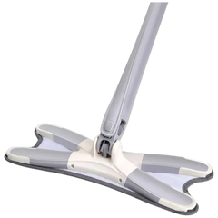 X-Type Flat Floor Mop with Microfiber Cloth – 360°