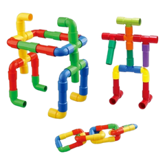 Pipe Blocks Building Set for Kids – Creative STEM Construction Toy