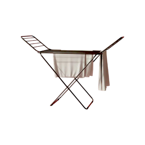 Foldable Laundry Drying Rack – Multi-Rod Clothes Drying Stand Air Drying