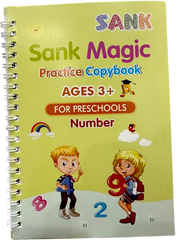 Sank Magic Calligraphy Practice Books – Reusable Handwriting & Tracing Set for Kids Learning