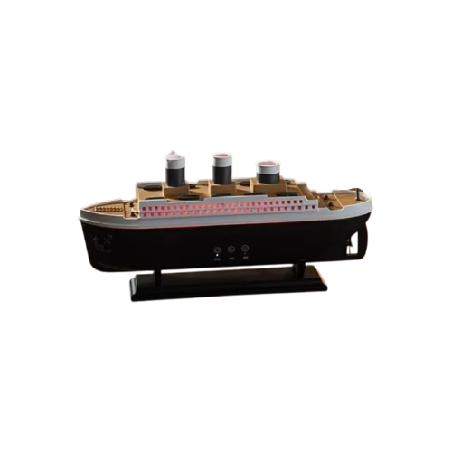 Titanic Ship Humidifier 250ML – Ultrasonic Cool Mist Aroma Diffuser with LED Light, Essential Oil Diffuser for Home