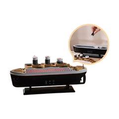 Titanic Ship Humidifier 250ML – Ultrasonic Cool Mist Aroma Diffuser with LED Light, Essential Oil Diffuser for Home