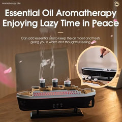 Titanic Ship Humidifier 250ML – Ultrasonic Cool Mist Aroma Diffuser with LED Light, Essential Oil Diffuser for Home