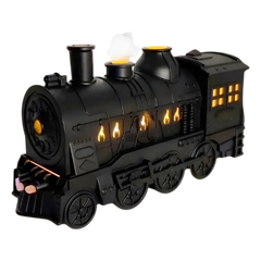 Creative Train Aroma Diffuser – Ultrasonic Cool Mist Humidifier with Dual Spray, LED Light & Remote Control