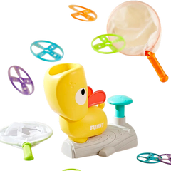 Flying Disc Launcher Toy – Automatic Saucer Shooting Machine for Kids