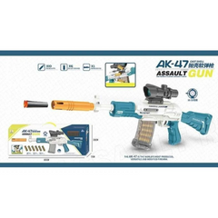 AK-Style Toy Rifle with Shell Ejection – Soft Foam Dart Blaster for Kids