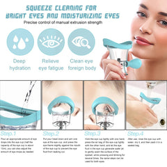 Zalati Eye Wash Cup Bottle – Reusable Eye Bath Cup for Gentle Eye Care & Cleansing